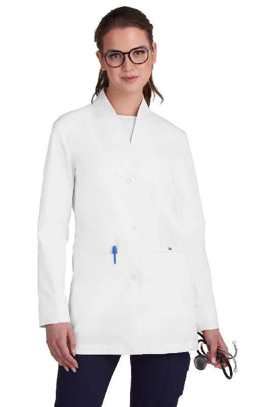 koi Scrubs Essentials Her Everyday Women's 4-Pocket Stretch Lab Coat