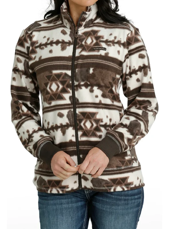 Cinch Women's Aztec Cow Fleece Jacket