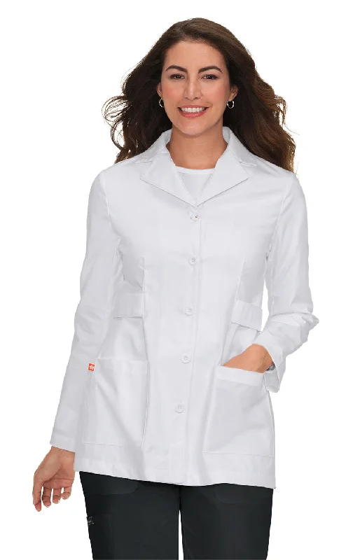 Orange Standard Hampton Women's 2-Pocket Lab Coat