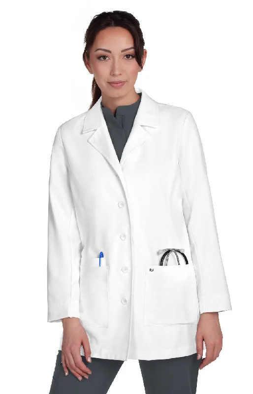 koi Scrubs Essentials Her Everyday Women's 4-Pocket Stretch Lab Coat