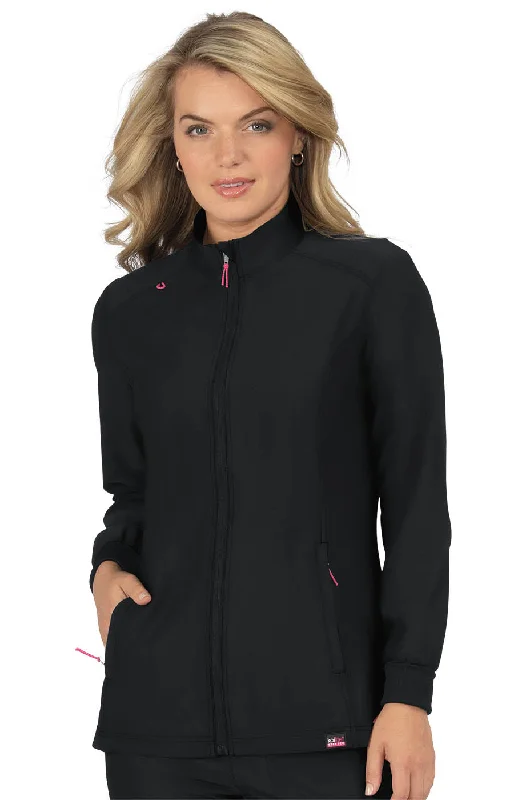 koi Lite Stretch Impact Women's 2-Pocket Zipper-Front Jacket