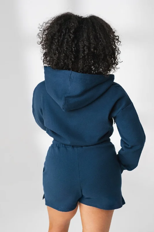 The Mantra Zip - Navy - Moon