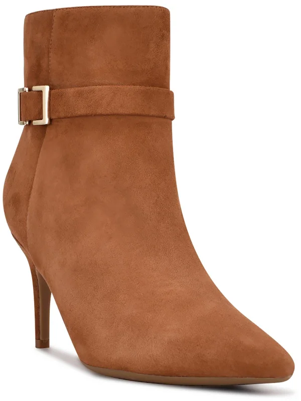 Dian Womens Suede Dressy Booties