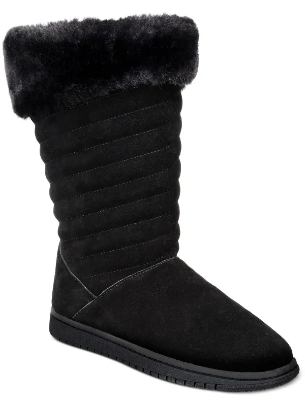 Novaa Womens Suede Cold Weather Winter & Snow Boots