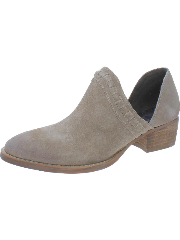 Sand of Time Womens Suede V-Cut Shooties