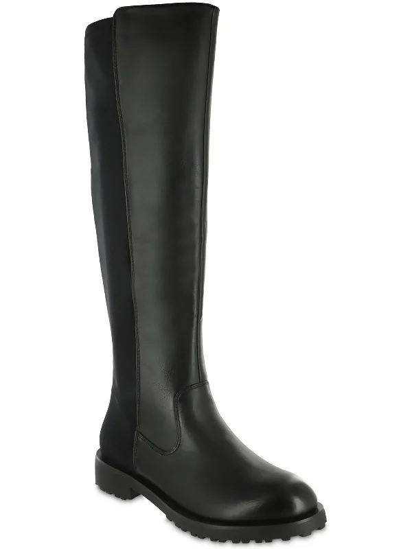 Talli Womens Tall Zip Up Knee-High Boots