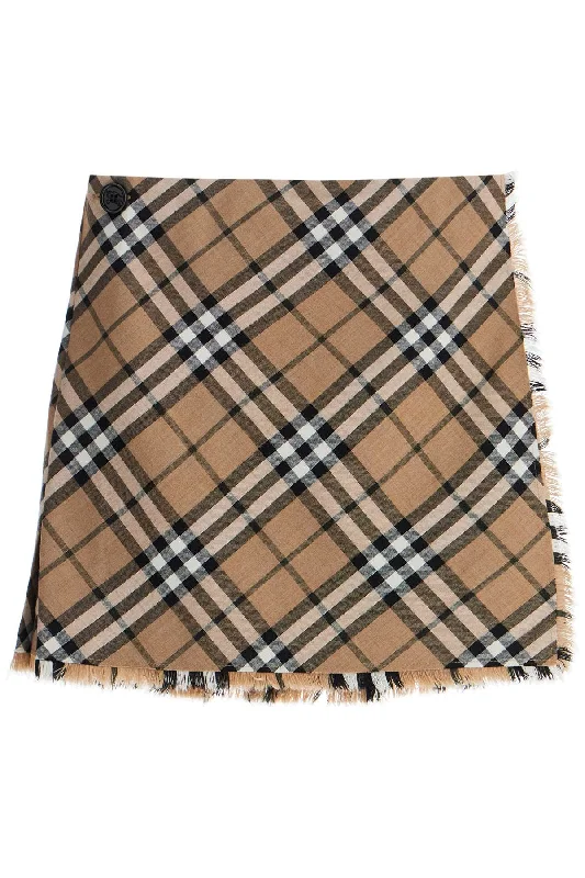 burberry check skirt with 8095396 LINDEN IP CHECK