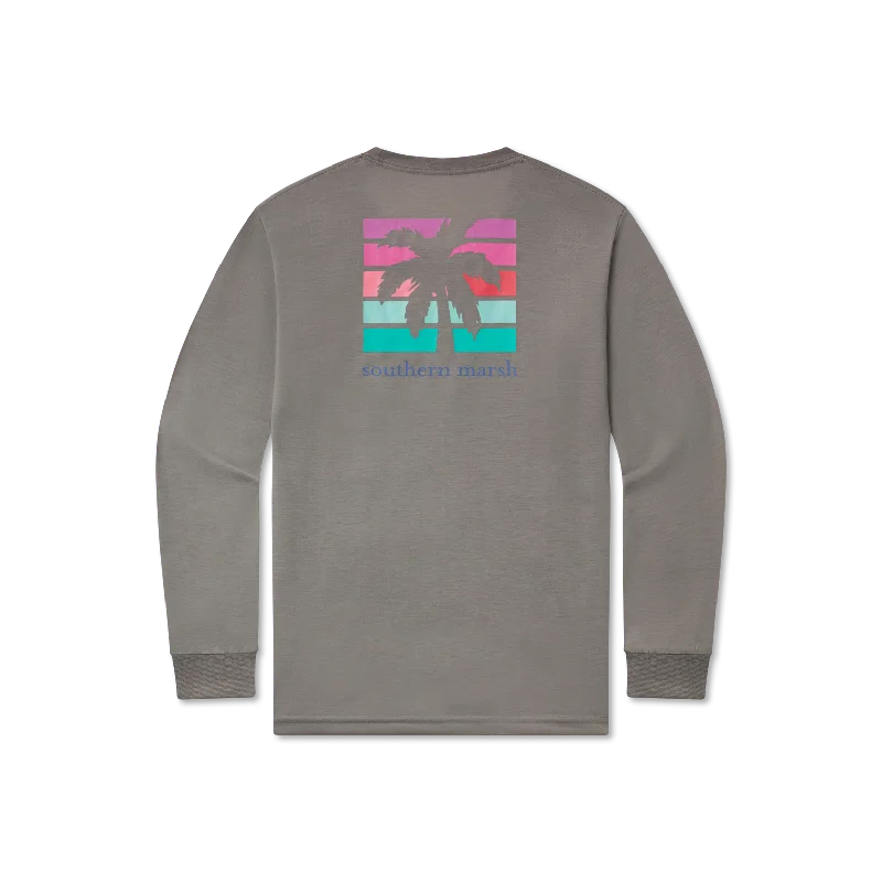 FieldTec™ Comfort Tee - Island Fade - Long Sleeve