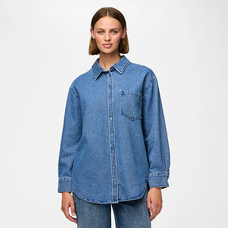 Pieces Maisie Denim Shirt