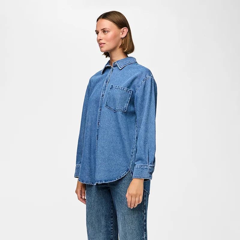 Pieces Maisie Denim Shirt