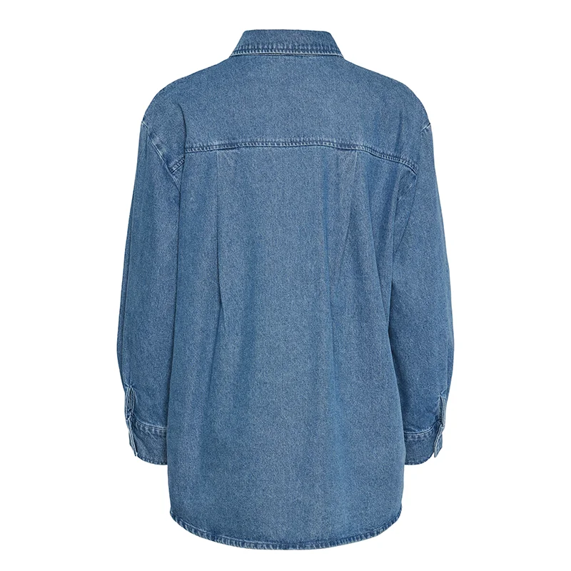 Pieces Maisie Denim Shirt