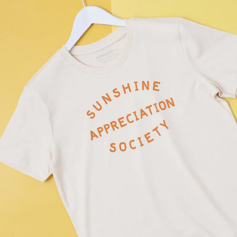 Sunshine Appreciation Society T-shirt Yellow