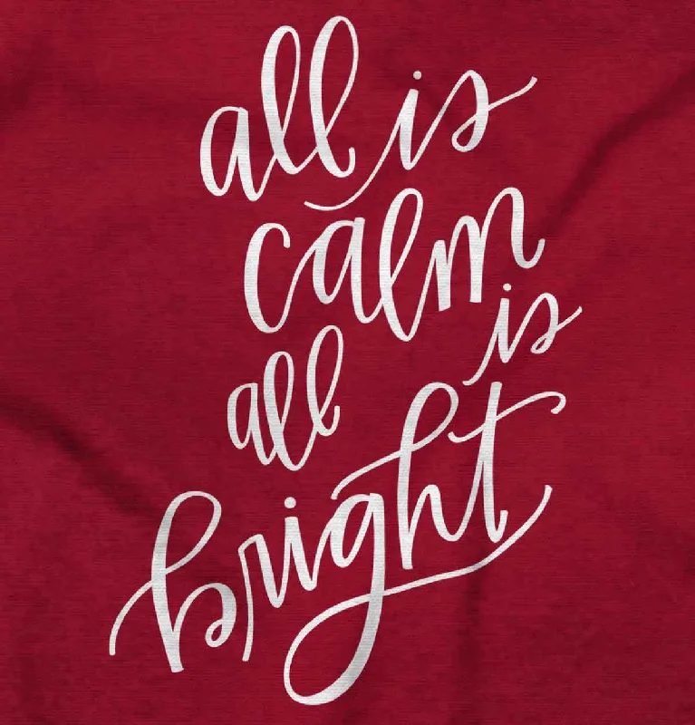 All Is Calm Christmas Hoodie