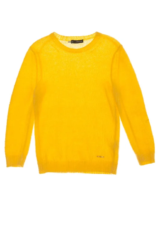 Dsquared2 - As Seen on the 2012 Fall Runway Collection, look 4 - Yellow Sweater - L