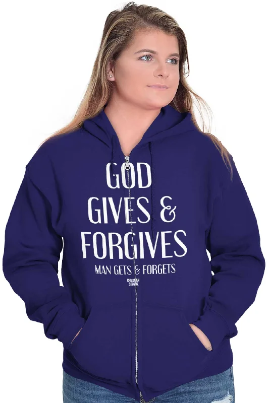 God Forgives Zip Hoodie