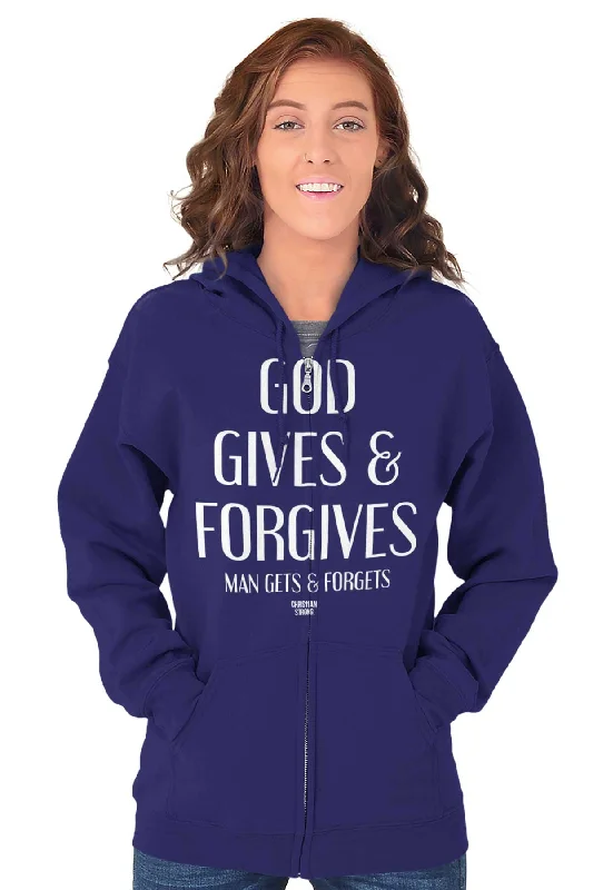 God Forgives Zip Hoodie