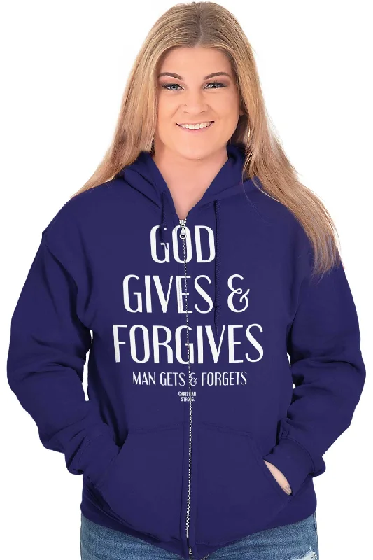 God Forgives Zip Hoodie