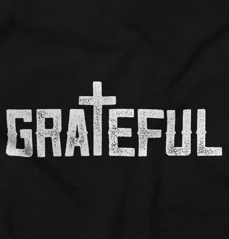 Grateful Junior Fit V-Neck T-Shirt