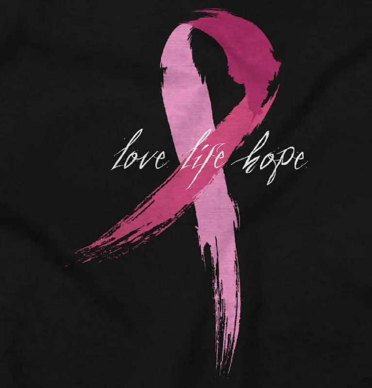 Breast Cancer Awareness Junior Fit V-Neck T Shirt