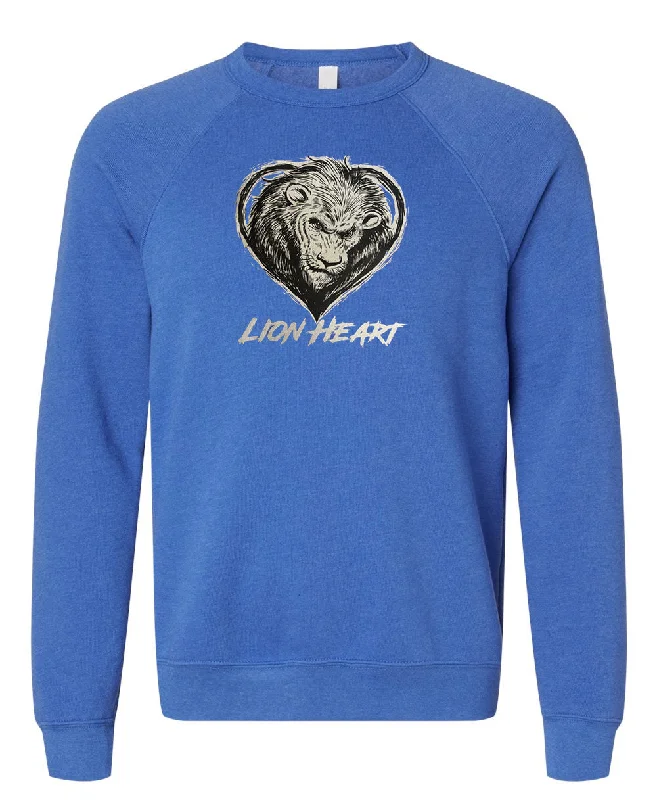 Lion Heart / Crew Sweatshirt / XS