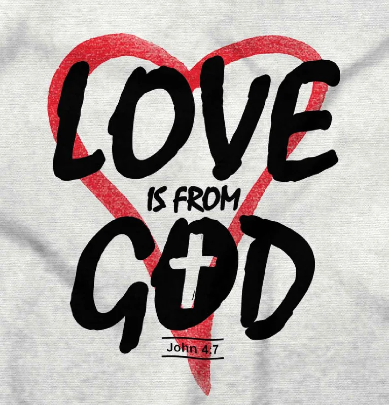 Love is From God Zip Hoodie