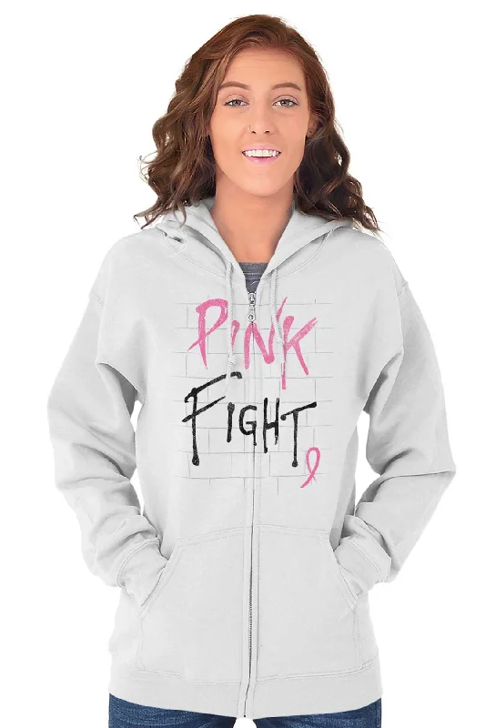 BCA Pink Fight Zip Hoodie