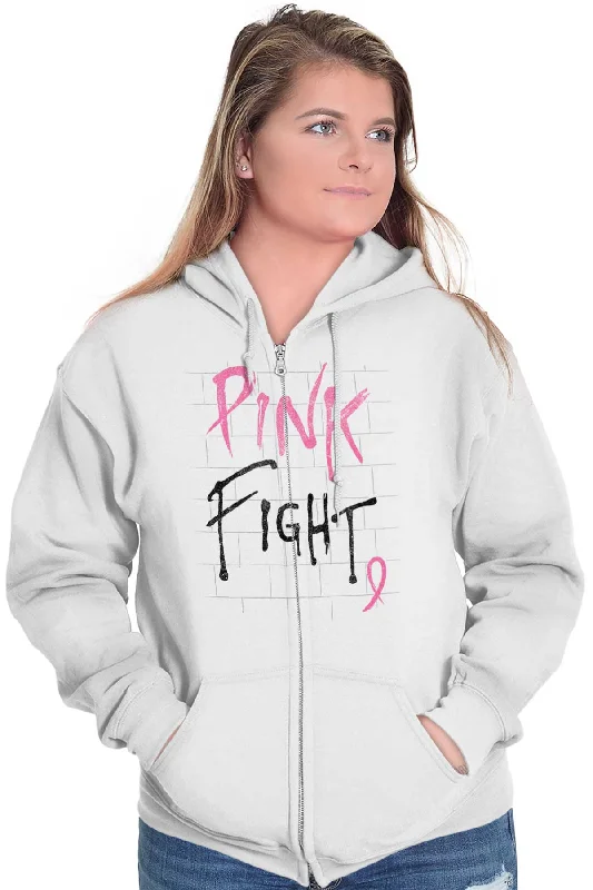 BCA Pink Fight Zip Hoodie