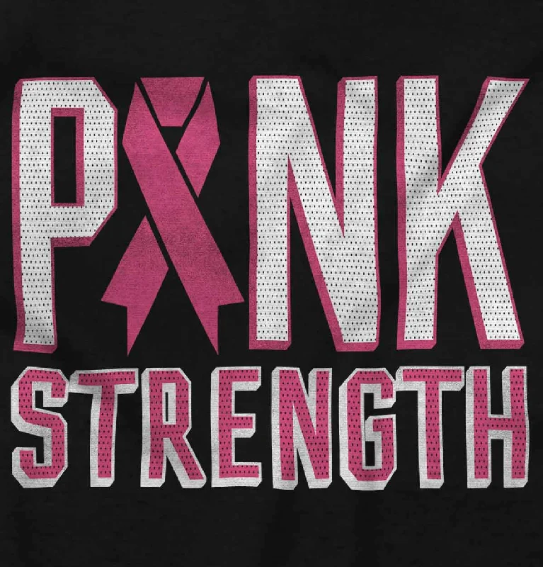 BCA Pink Strength Junior Fit V-Neck T Shirt