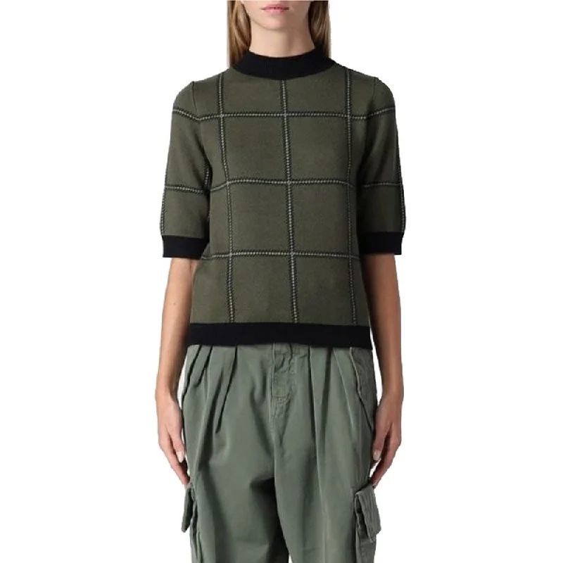 PINKO Green Viscose Sweater