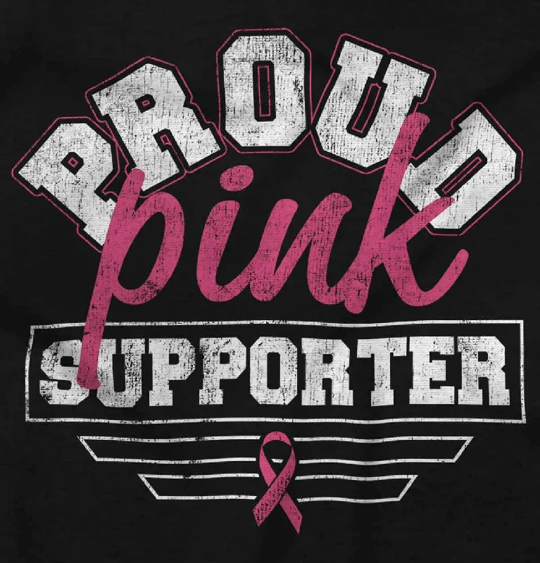 Breast Cancer Awareness Junior Fit V-Neck T Shirt