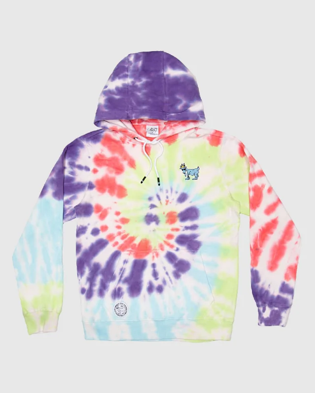 Tie-Dye Hooded Sweatshirt