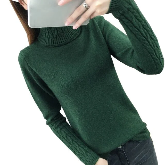 Women Turtleneck/ Long Sleeve