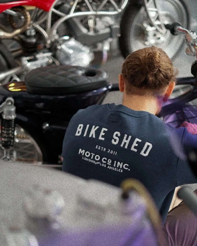 BSMC ESTD. Embroidered Sweatshirt - Navy